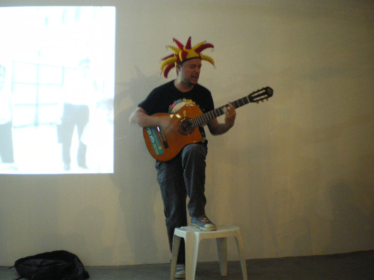 Photographic documentation of RYLLEGA Berlin (Performance by Alexander Delphinov, 26 September 2008)